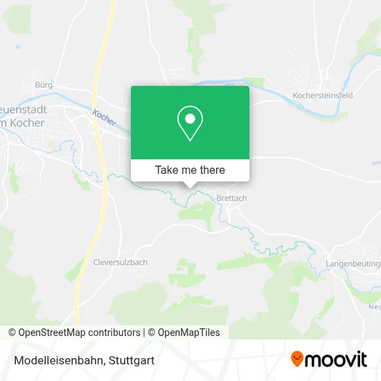 Modelleisenbahn map