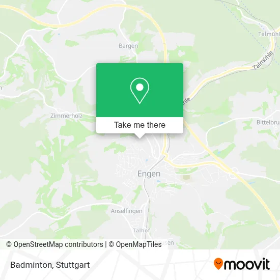 Badminton map