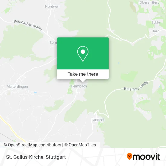 St. Gallus-Kirche map