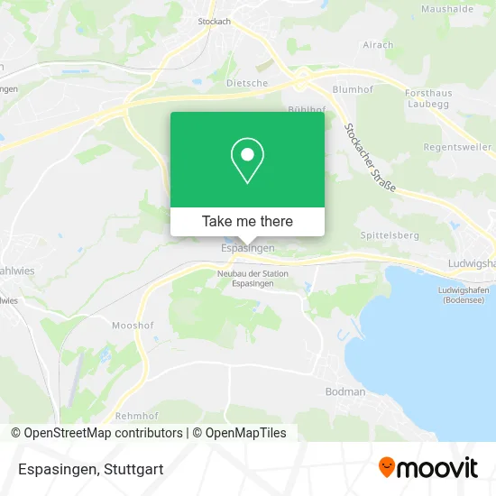 Espasingen map