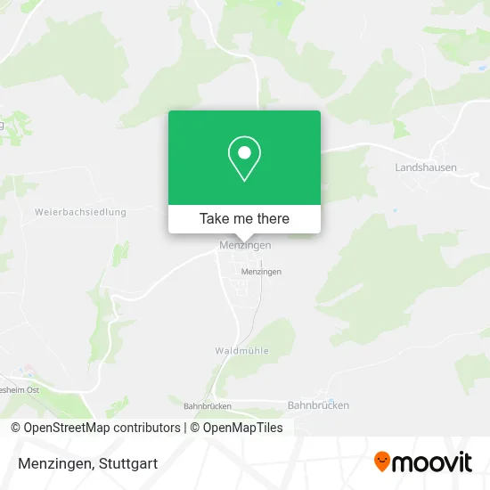 Menzingen map