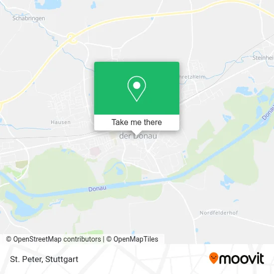 St. Peter map