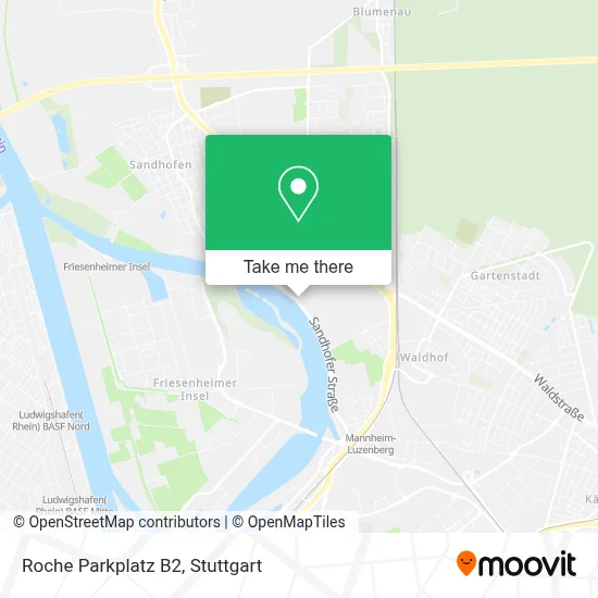 Roche Parkplatz B2 map