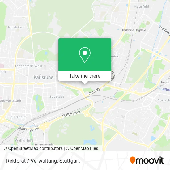 Rektorat / Verwaltung map