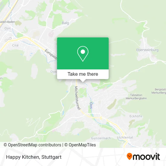 Happy Kitchen map