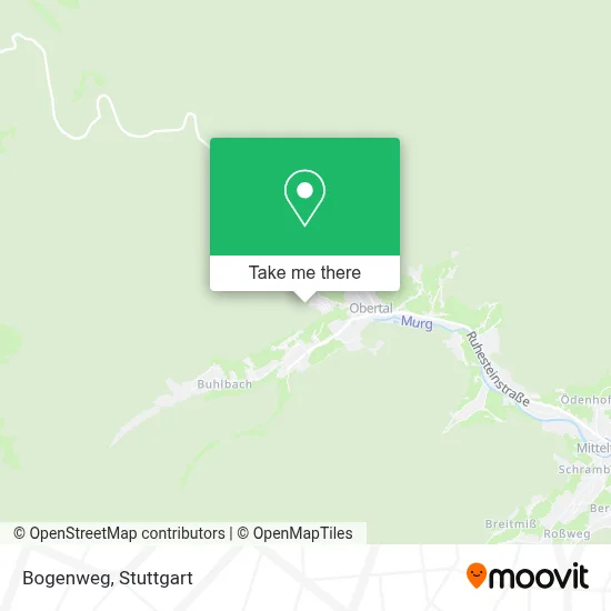 Bogenweg map