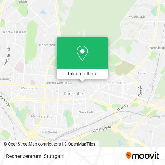 Rechenzentrum map