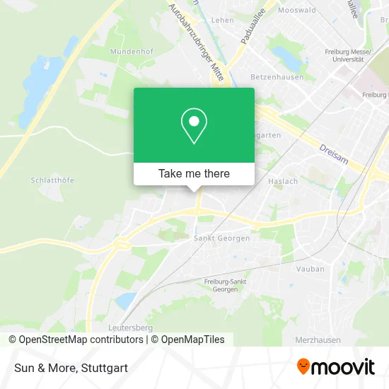 Sun & More map