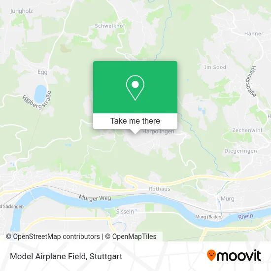 Modellflugplatz map