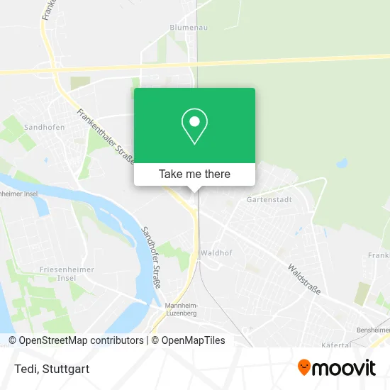 Tedi map