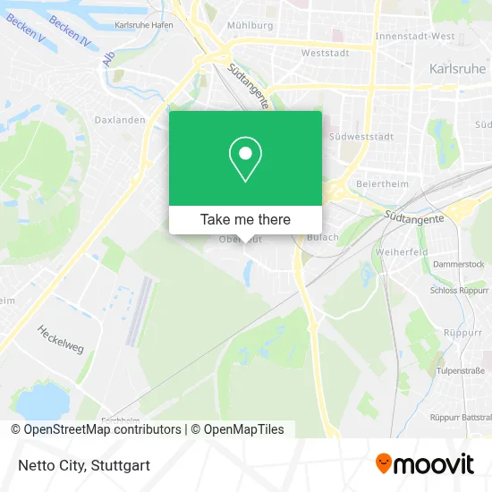 Netto City map