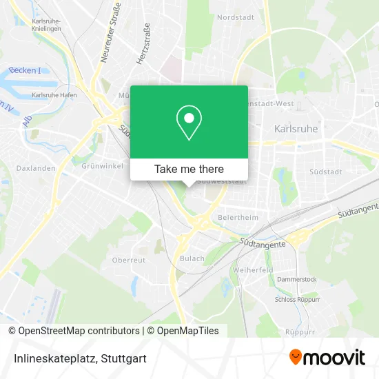 Inlineskateplatz map