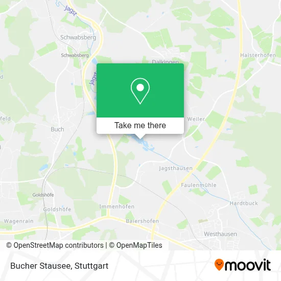 Bucher Stausee map