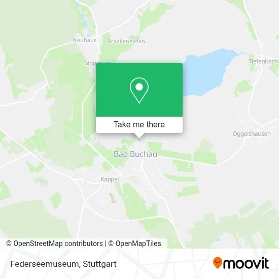 Federseemuseum map