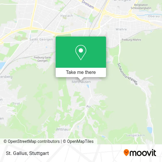 St. Gallus map