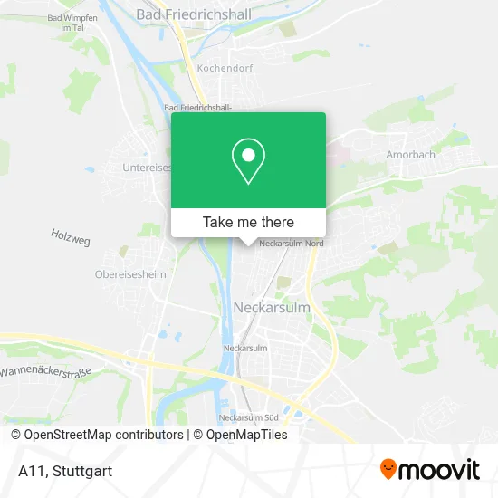 A11 map