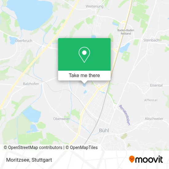 Moritzsee map