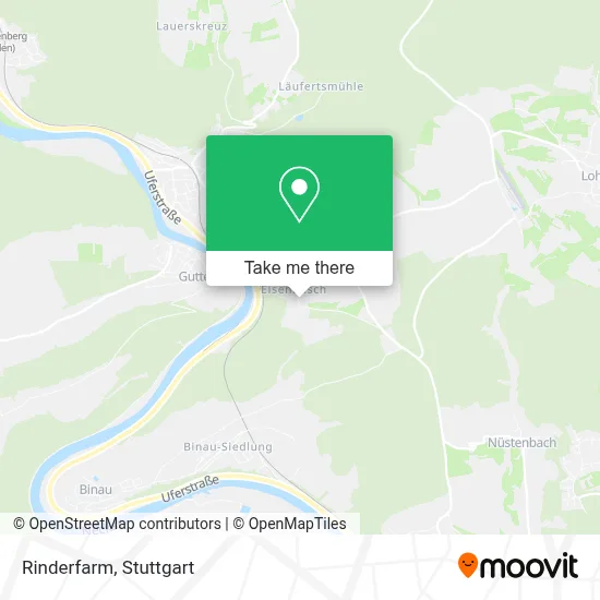 Rinderfarm map