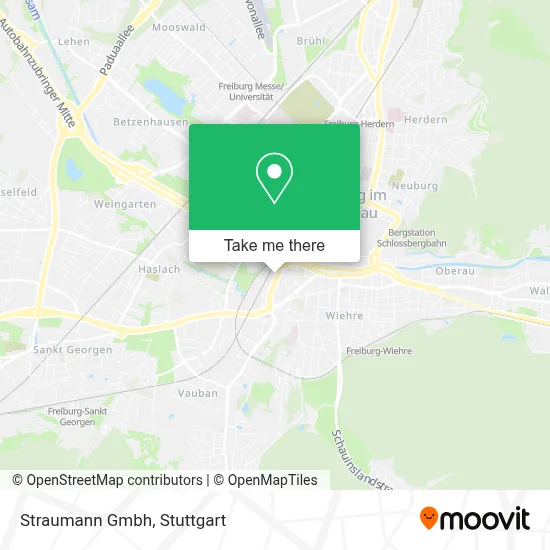 Straumann Gmbh map
