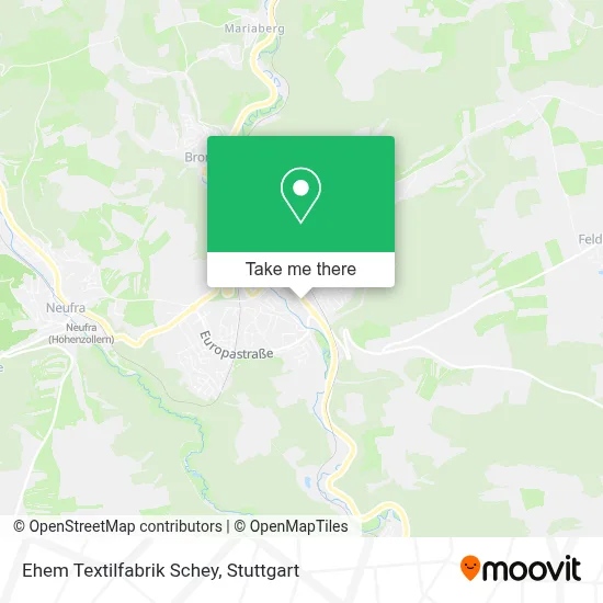 Ehem Textilfabrik Schey map