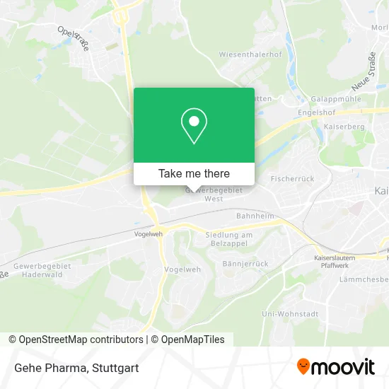 Gehe Pharma map
