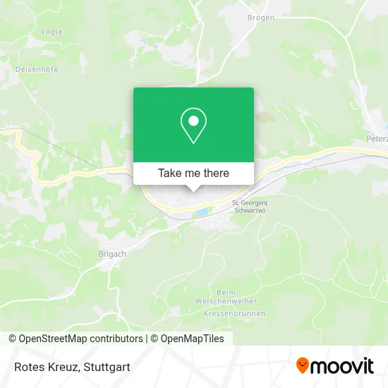 Rotes Kreuz map