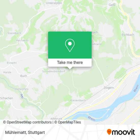 Mühlematt map