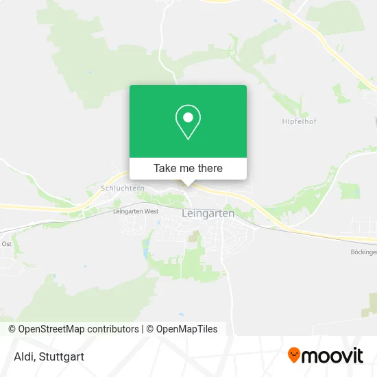 Aldi map