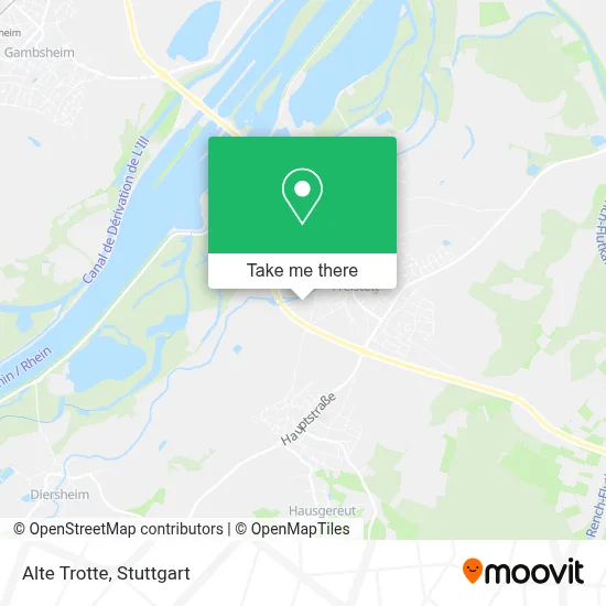 Alte Trotte map