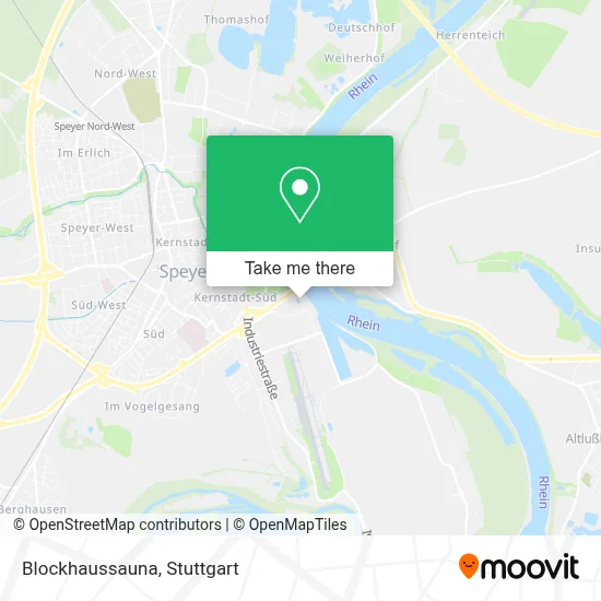 Blockhaussauna map