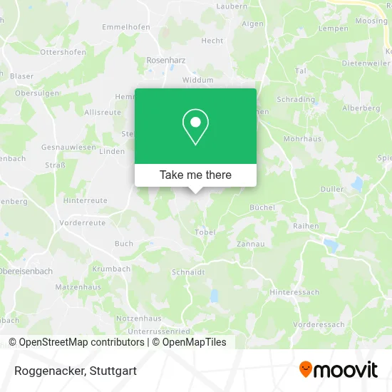 Roggenacker map