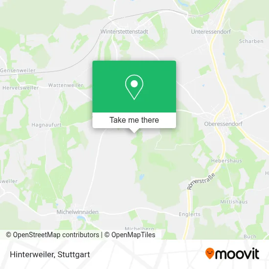 Hinterweiler map