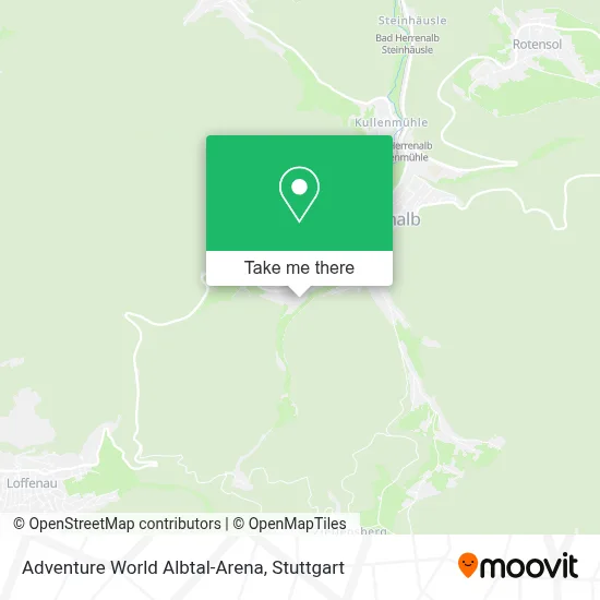 Adventure World Albtal-Arena map