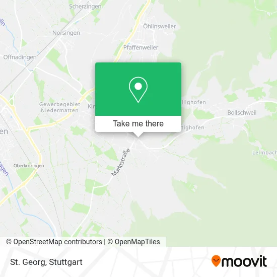 St. Georg map