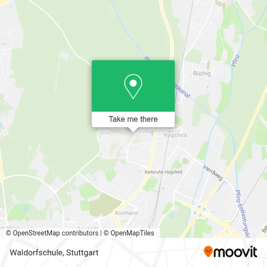 Waldorfschule map
