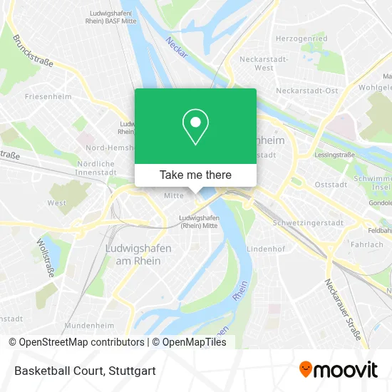 Basketballplatz map