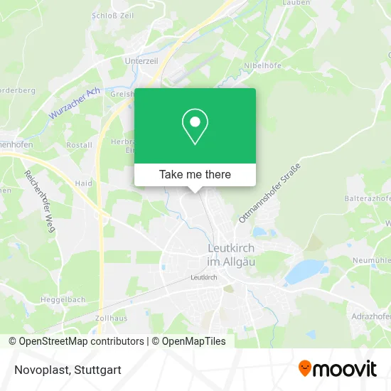 Novoplast map