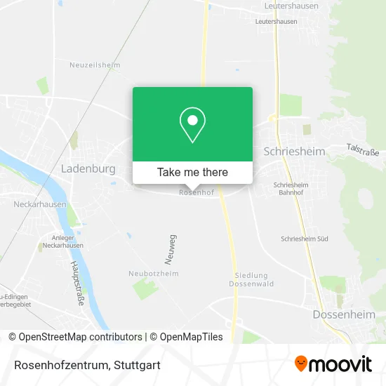 Rosenhofzentrum map