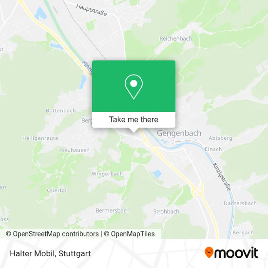 Halter Mobil map