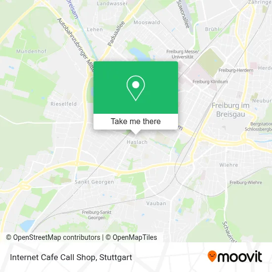 Internet Cafe Call Shop map