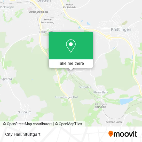 Rathaus map