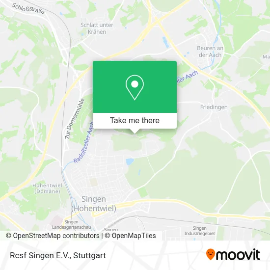 Rcsf Singen E.V. map