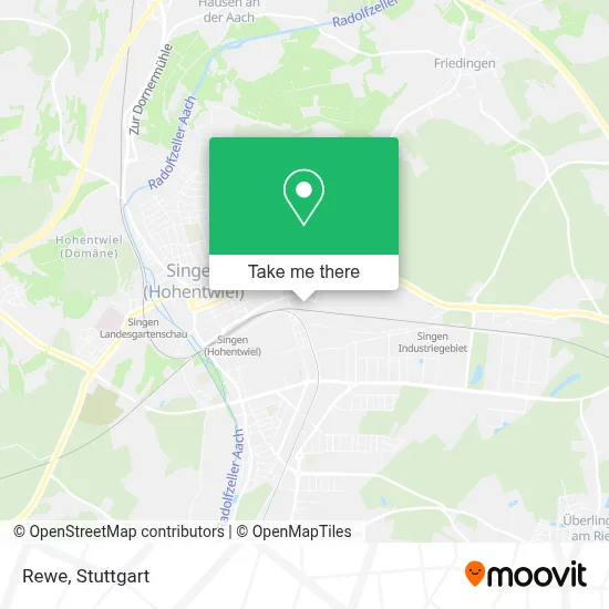 Rewe map