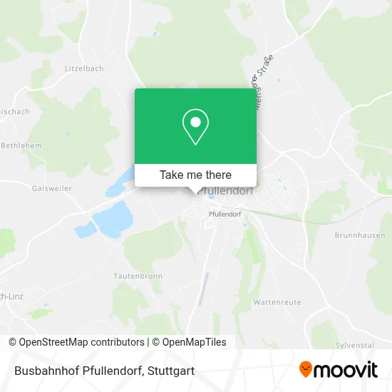 Busbahnhof Pfullendorf map