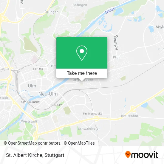 St. Albert Kirche map