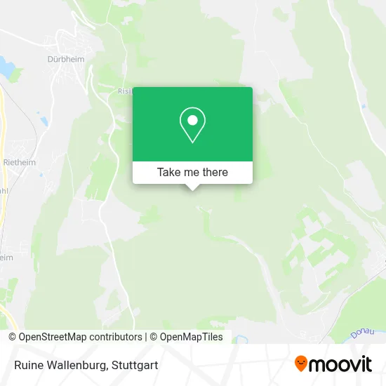 Ruine Wallenburg map