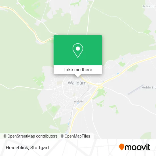 Heideblick map