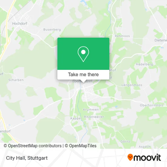 Rathaus map