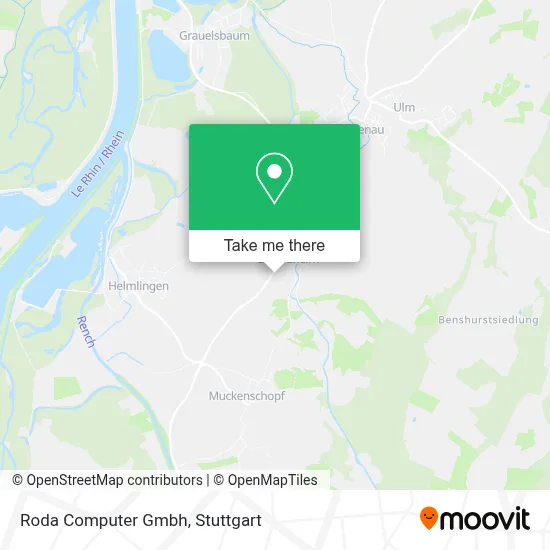 Roda Computer Gmbh map
