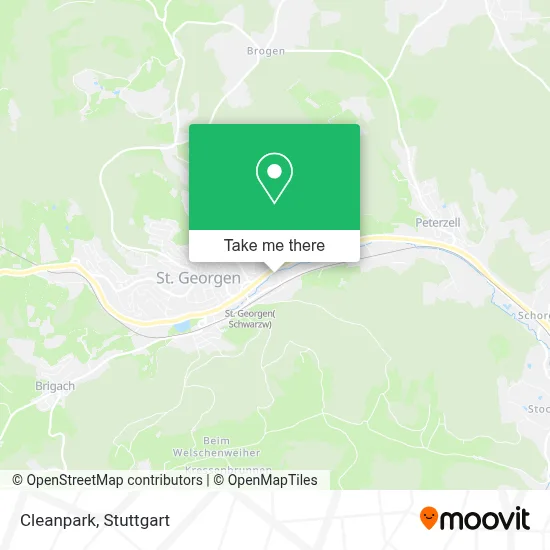Cleanpark map